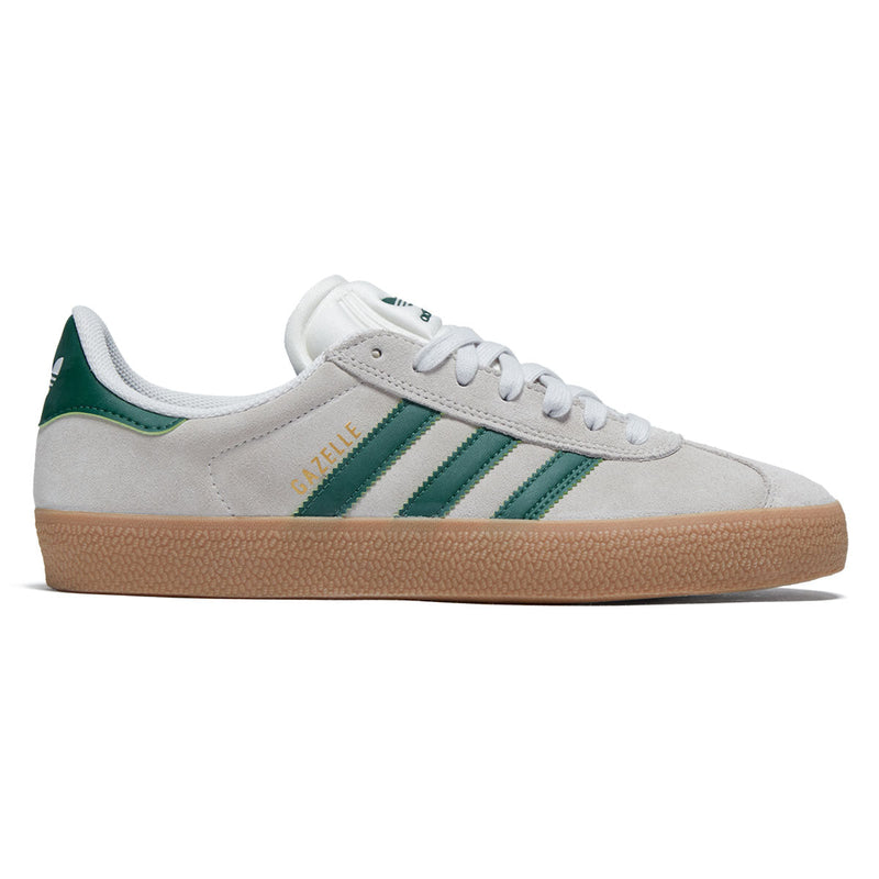 Adidas Gazelle ADV Shoes - Crystal White/Crystal White/Gum