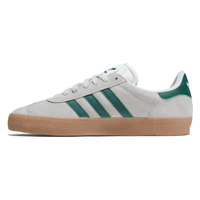 Adidas Gazelle ADV Shoes - Crystal White/Crystal White/Gum