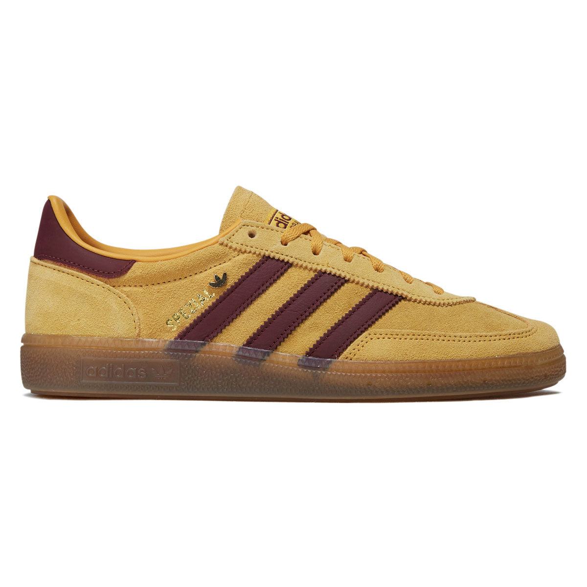 Adidas Womens Handball Spezial Shoes - Preloved Yellow/Shadow Red/Gold Metallic image 1