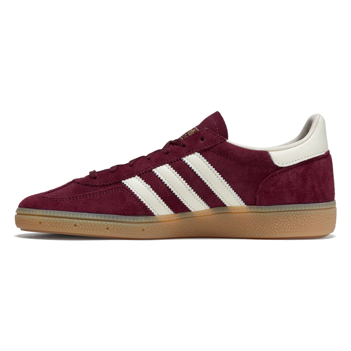 Adidas Womens Handball Spezial Shoes - Maroon/Cream White/Gold Metallic image 2