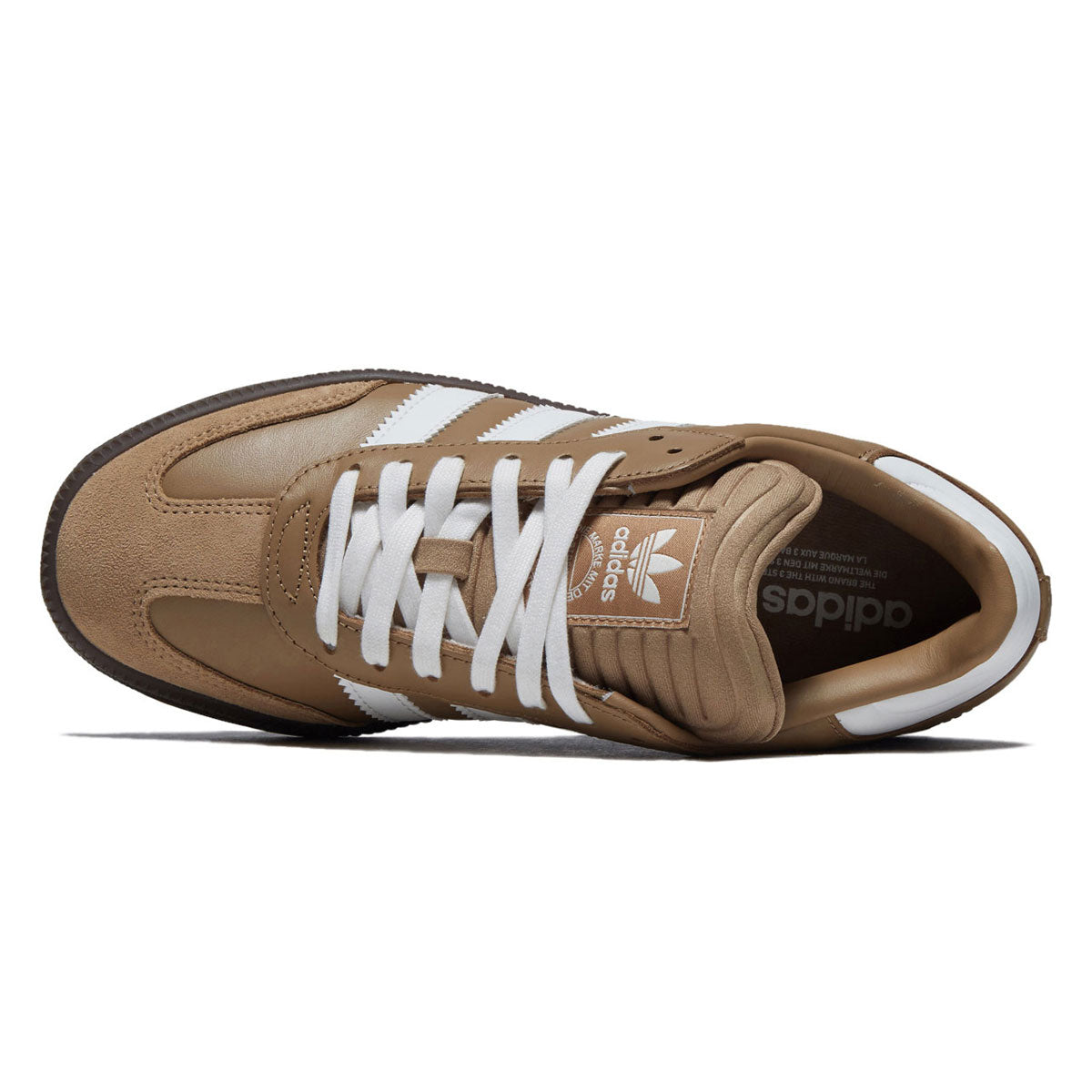 Adidas Samba XLG Shoes - Cardboard/Core White/Gum image 3