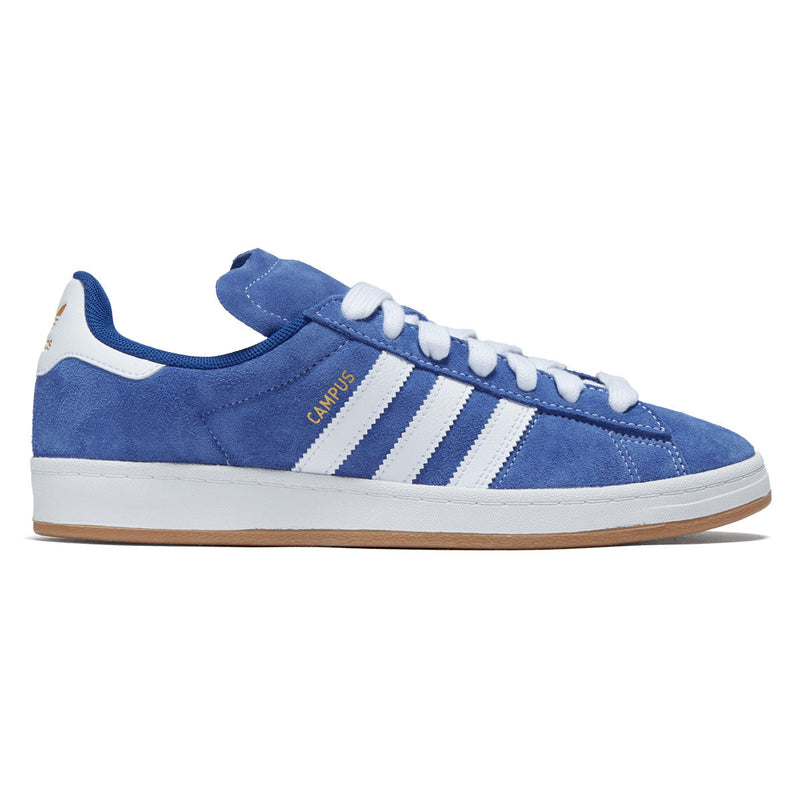 Adidas Campus ADV Shoes - Royal Blue/Ftwr White/Gold Metallic