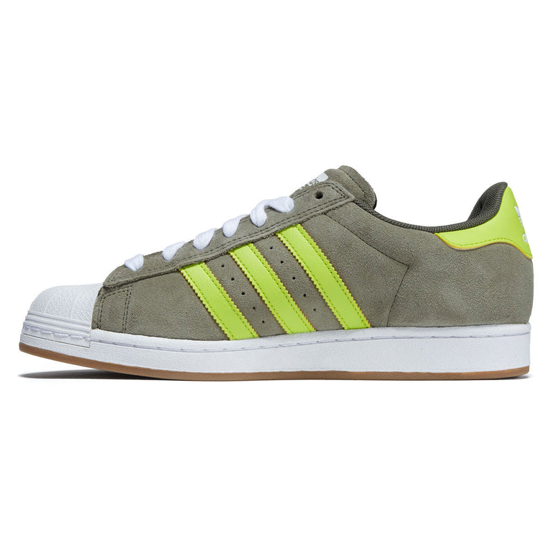 Adidas Superstar ADV Shoes - Olive Strata/Yellow/Gold Metallic