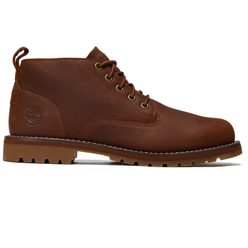 Timberland Redwood Falls Mid Lace Up Wp Chukka Boots - Saddle