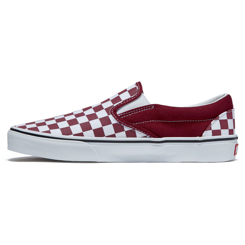 Vans Classic Slip-On Shoes - Checkerboard Rhododendron