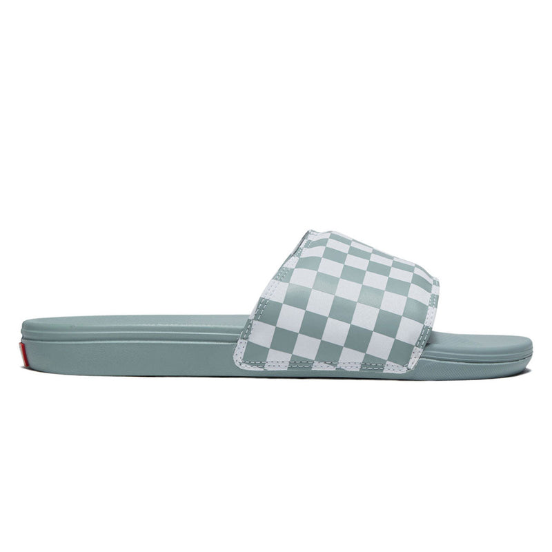 Vans La Costa Slide-On MTE Shoes - Checkerboard Light Grey