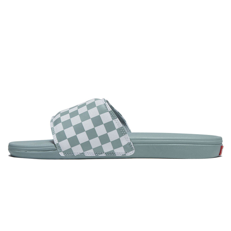 Vans La Costa Slide-On MTE Shoes - Checkerboard Light Grey