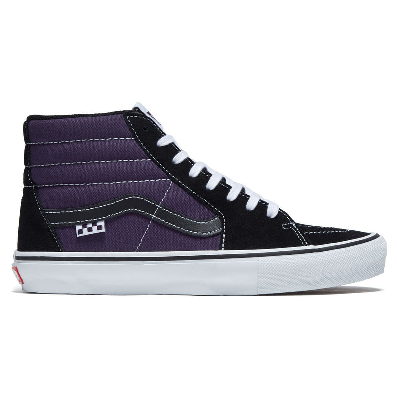Vans Skate Sk8-Hi Shoes - Purple/Black