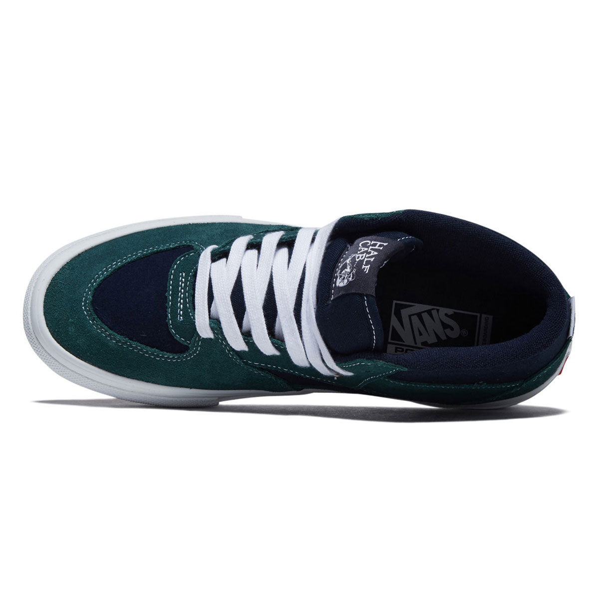 Vans Skate Half Cab Shoes - Tartan Blue/Green image 3