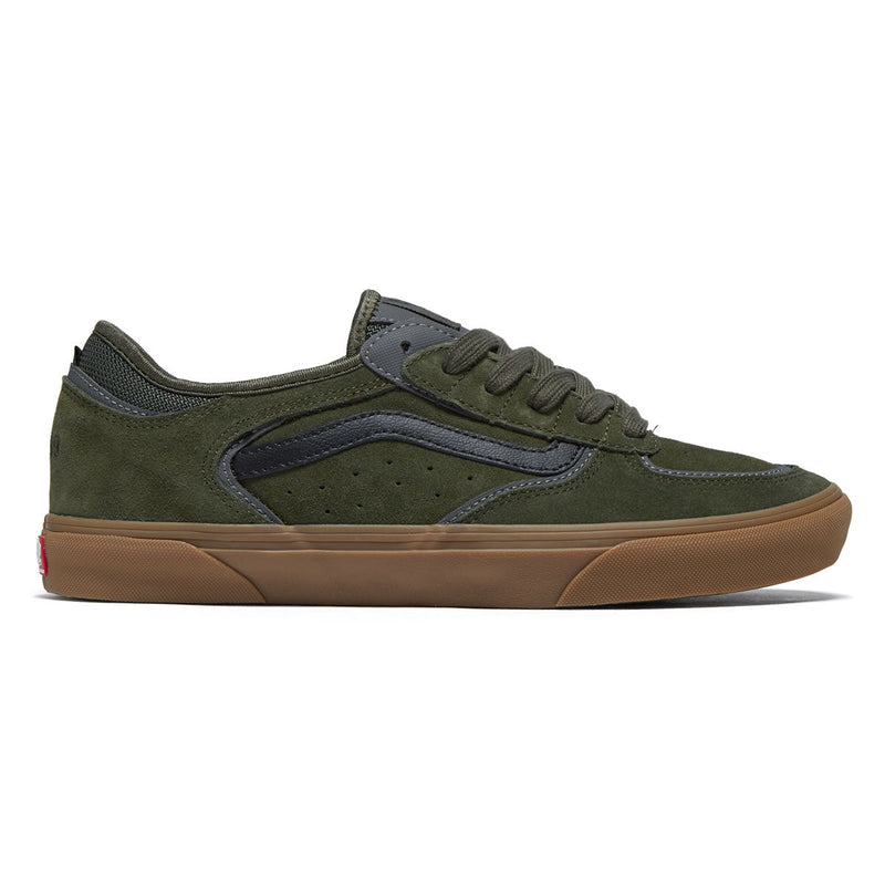 Vans Skate Rowley Shoes - Green/Gum