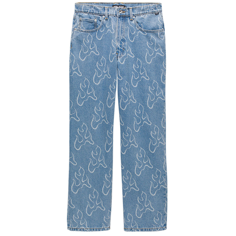 Vans Check-5 Blaze Loose Denim Jeans - Stonewash Blue