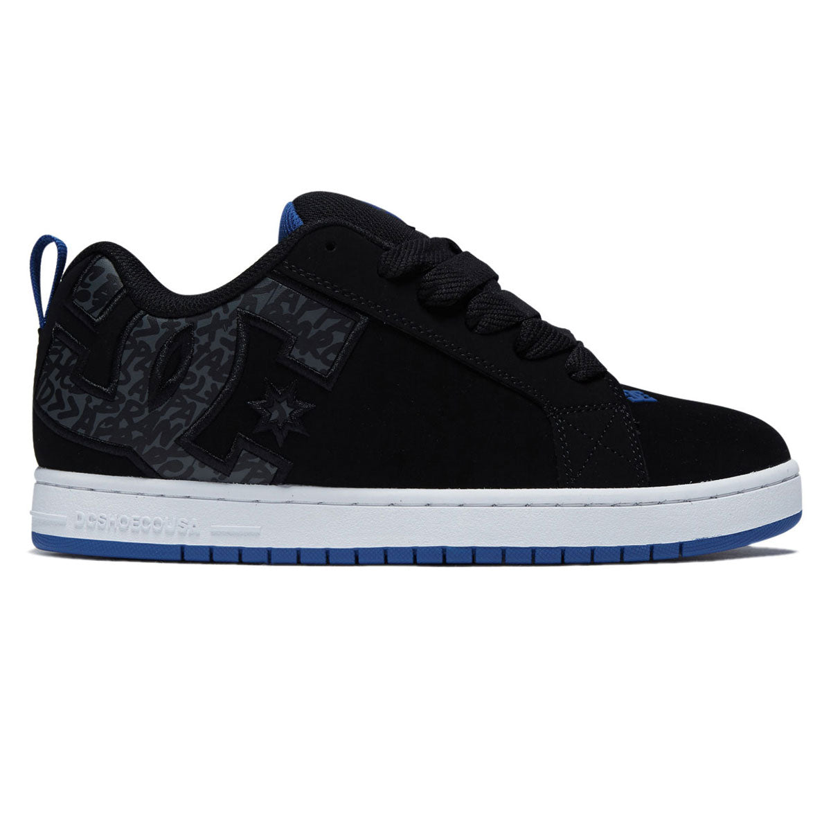 DC Court Graffik Shoes - Black/Blue image 1