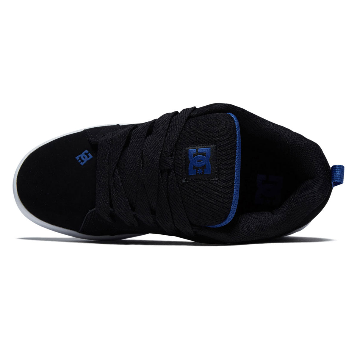 DC Court Graffik Shoes - Black/Blue image 3