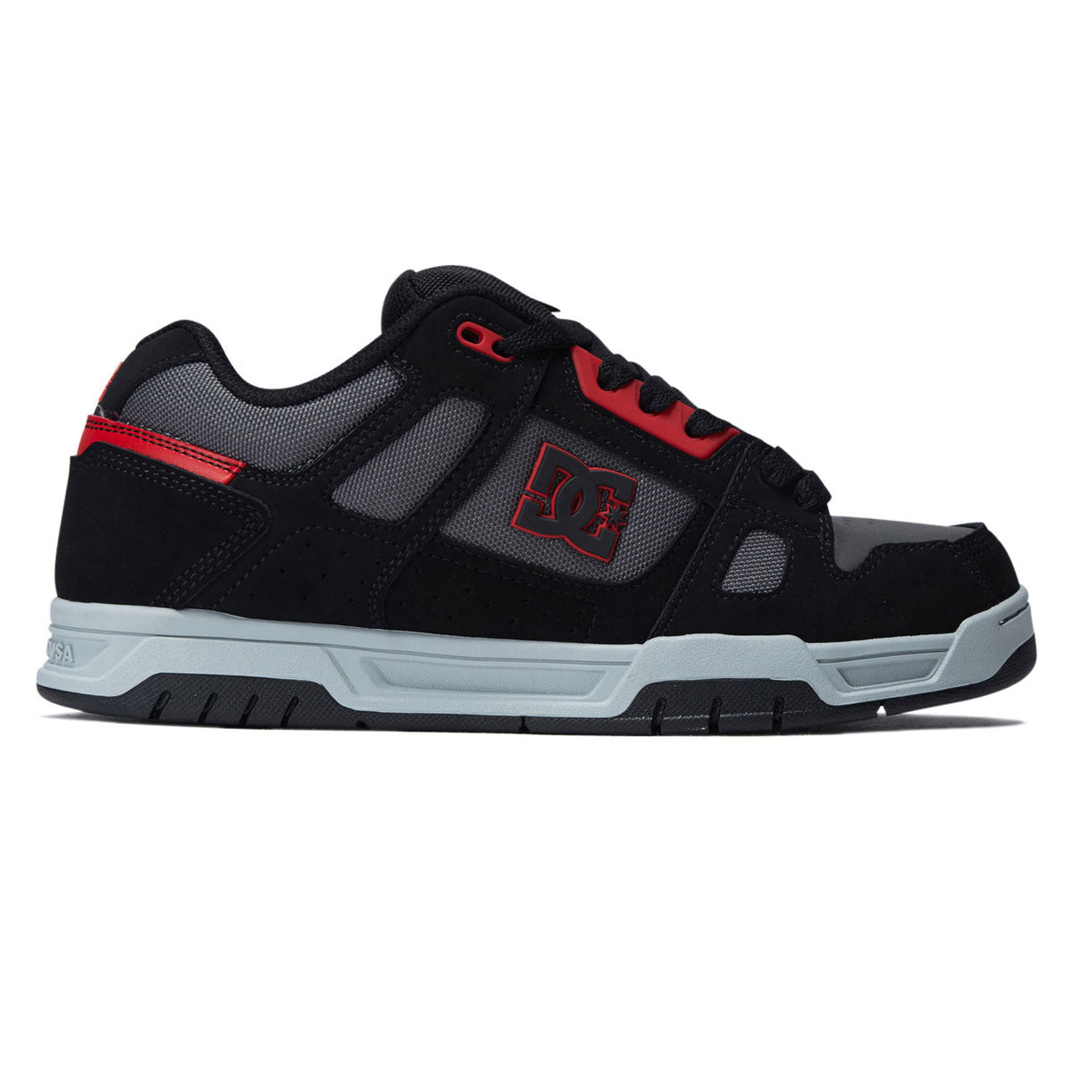 DC Stag Shoes - Black/Grey/Red 2025 image 1