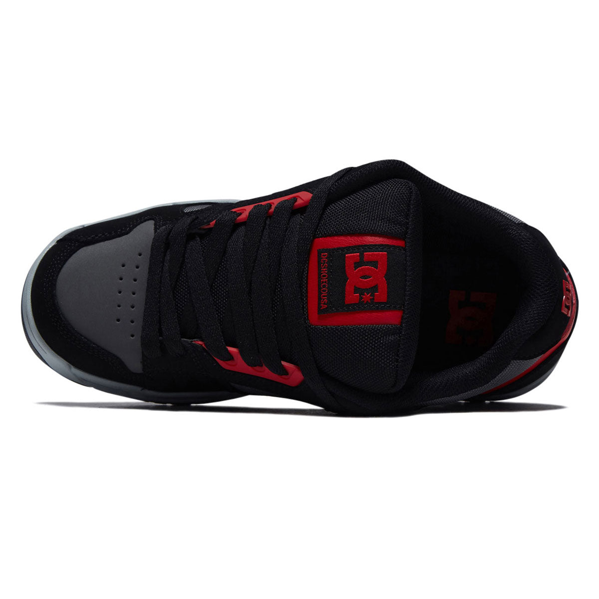 DC Stag Shoes - Black/Grey/Red 2025 image 3