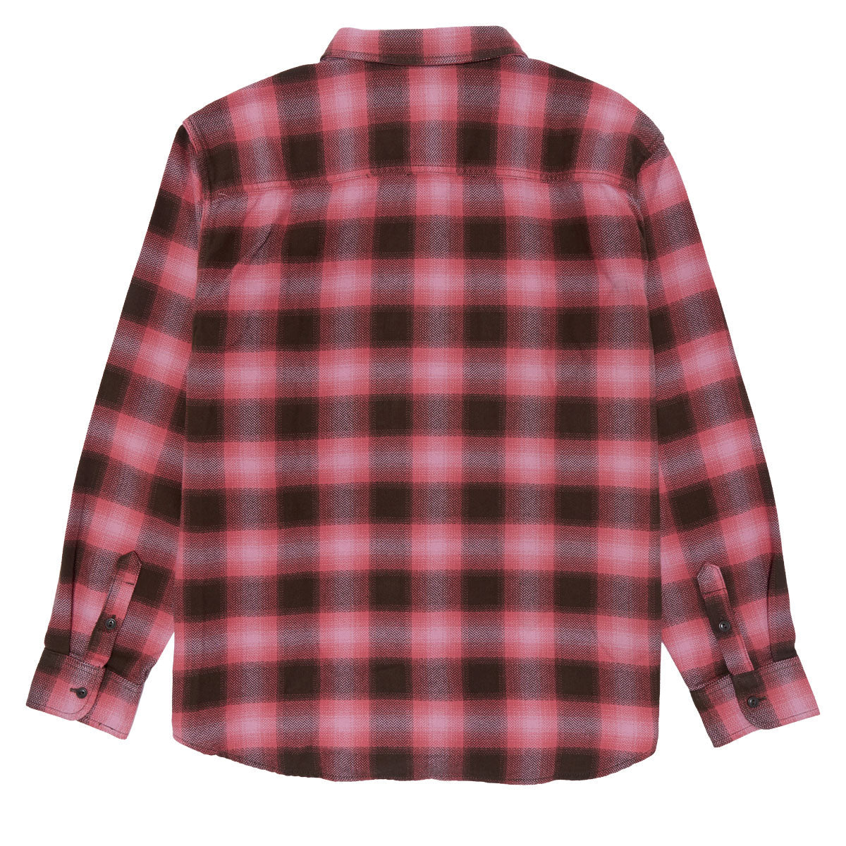 Vans Bixby Plaid Flannel Shirt - Coal Brown/Pink Dawn image 2