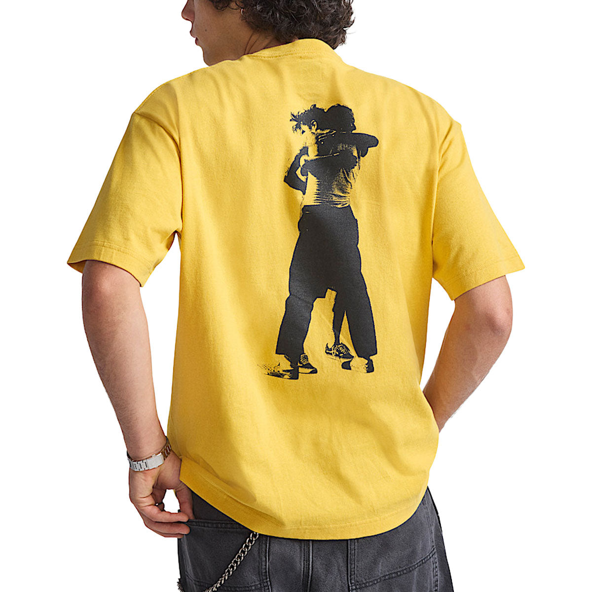 Vans Skate x Atiba Haze Hug T-Shirt - Spicy Mustard image 2