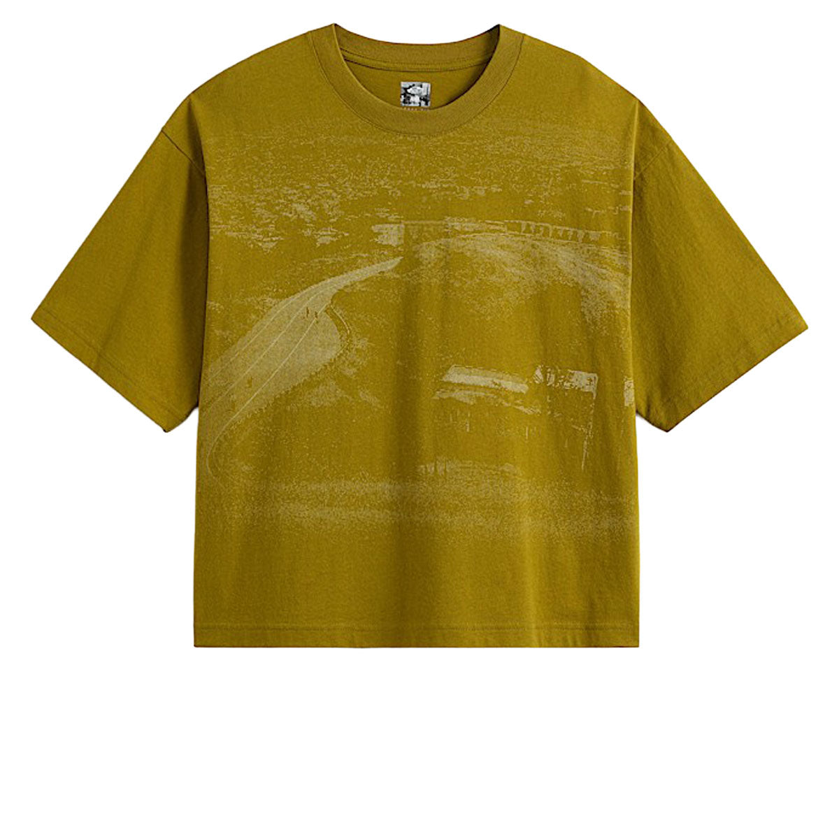 Vans Skate x Atiba Haze Hillz Bomb Short T-Shirt - Burnt Gold image 1
