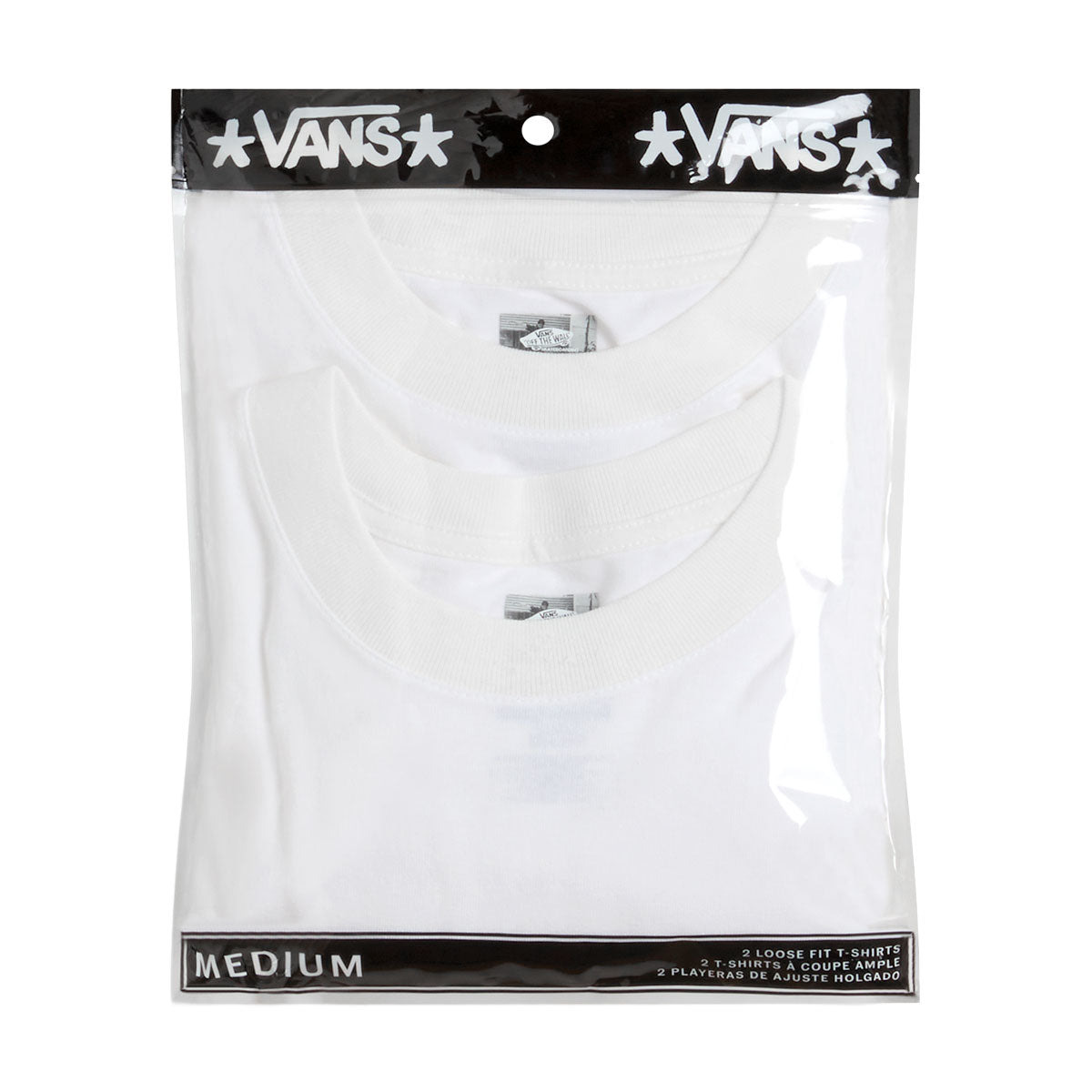 Vans Skate x Atiba Haze 2 Pack Of T-Shirt - White image 4