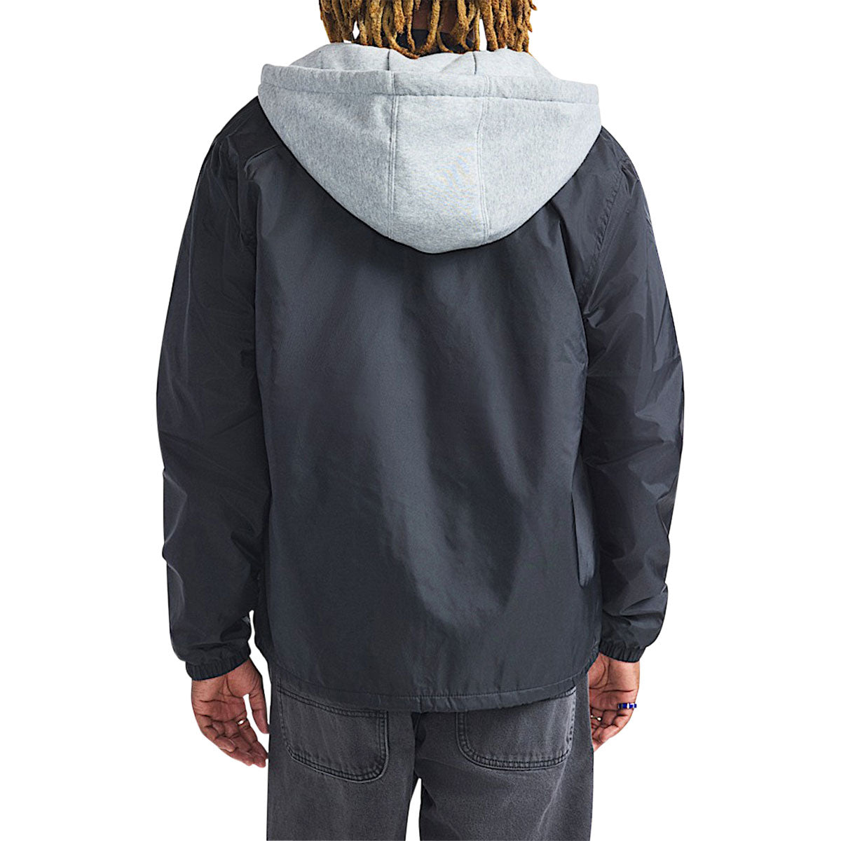 Vans Riley Hooded Coaches Jacket - Black image 3