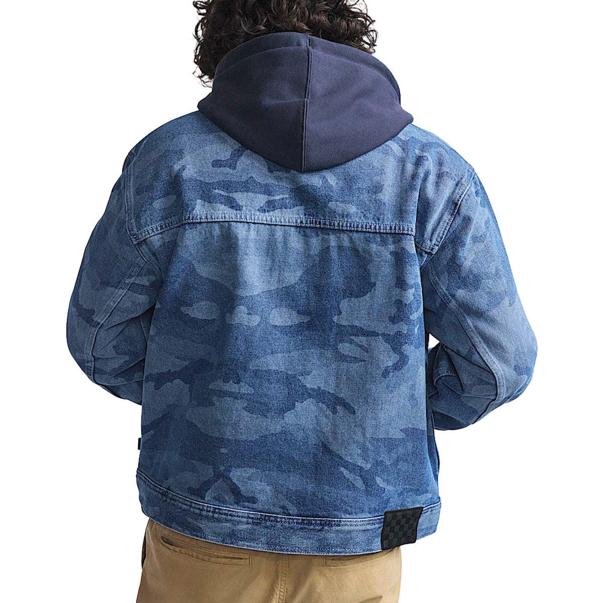 Vans Camo Denim Trucker Jacket - Stonewash Blue image 2