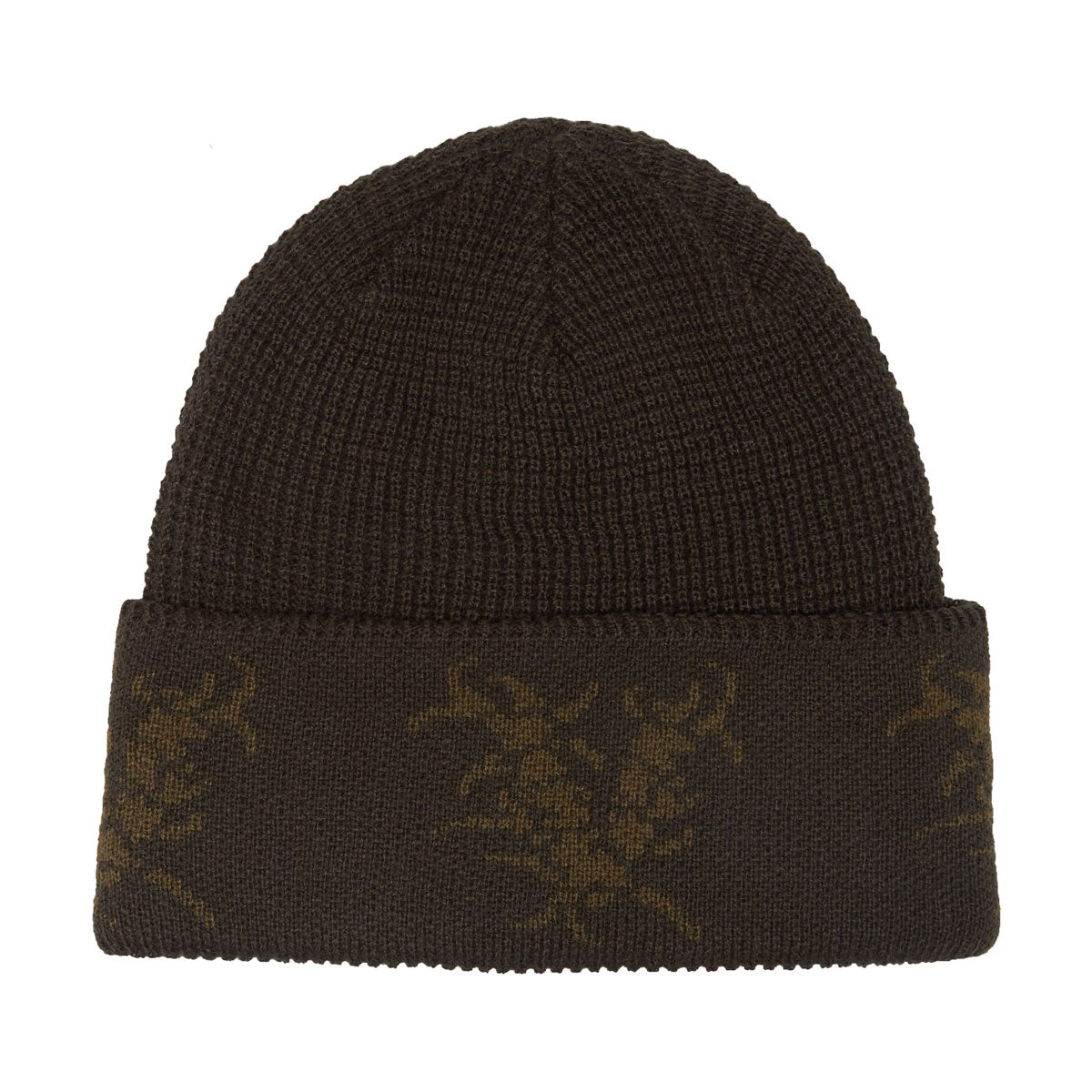 Vans Skate Spinal V Beanie - Coal/Brown image 1