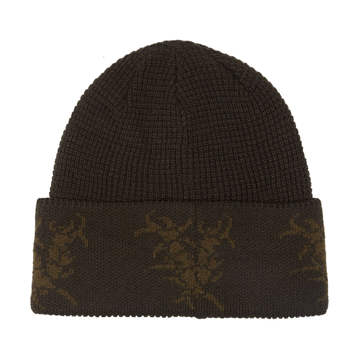 Vans Skate Spinal V Beanie - Coal/Brown image 2