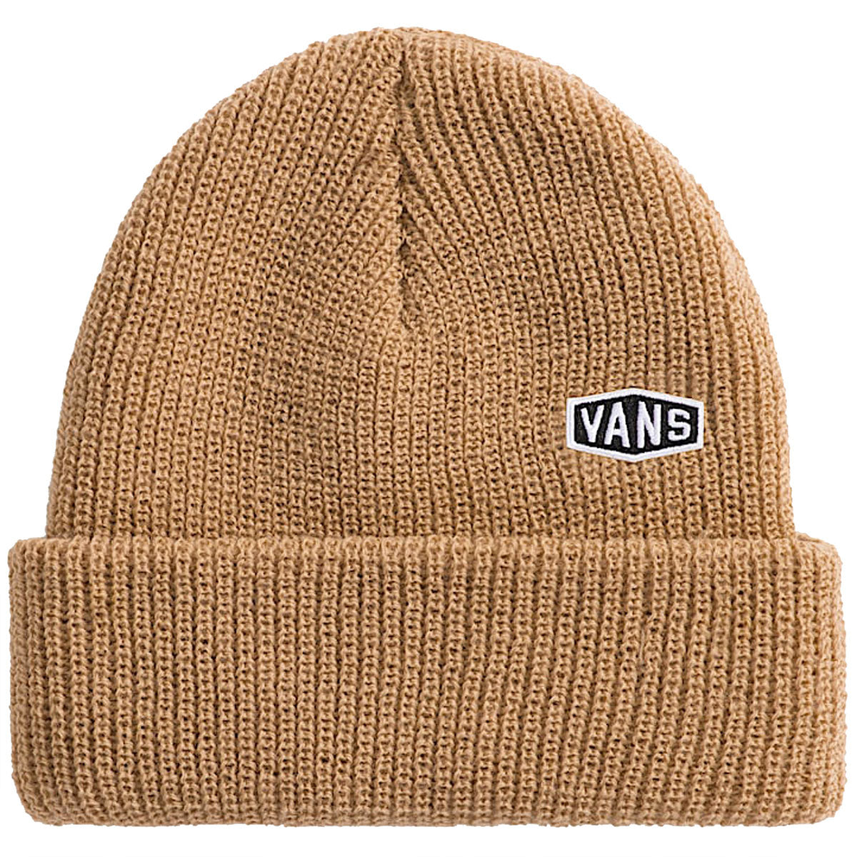 Vans Hex Patch Cuff Beanie - Warm Taupe image 1