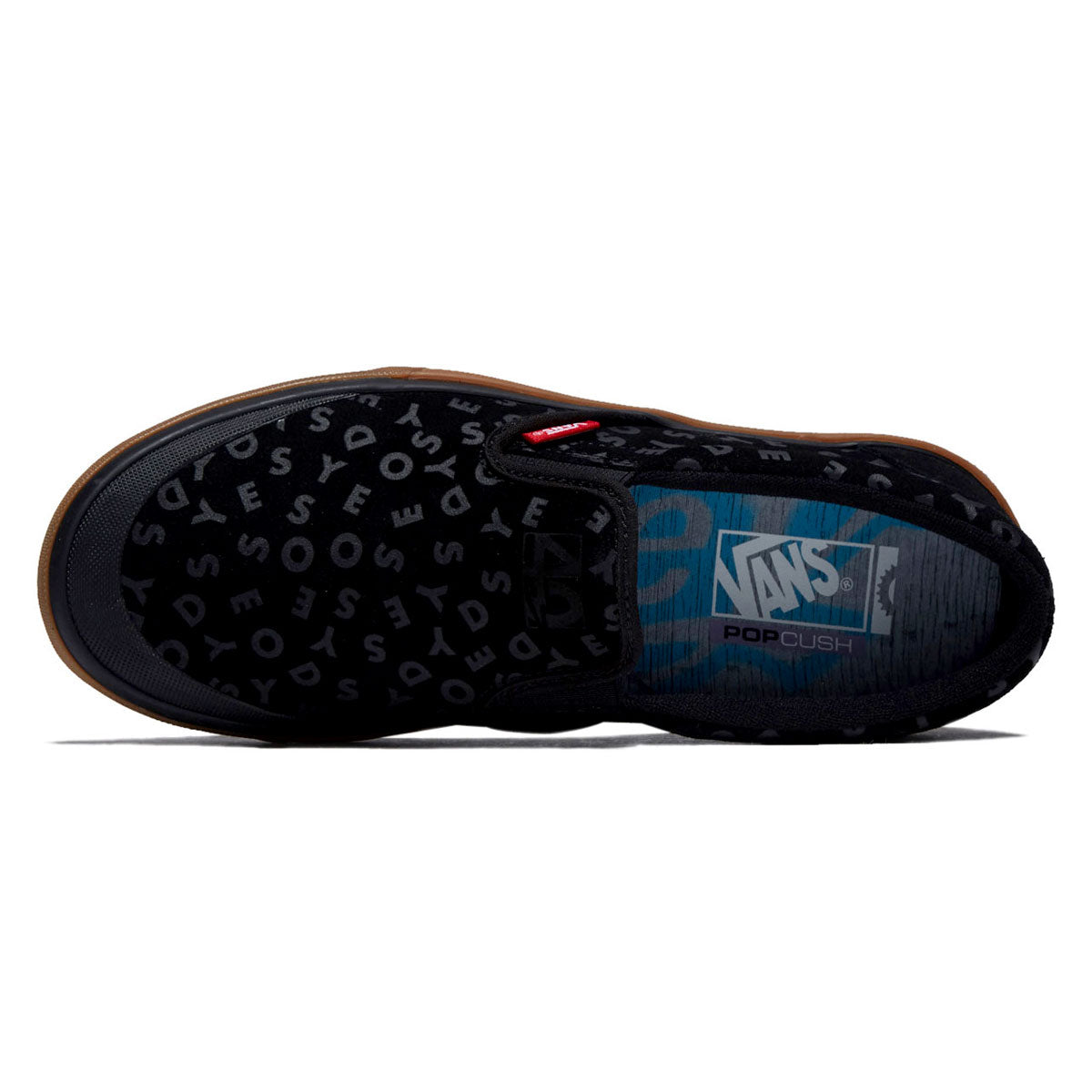 Vans BMX Slip-On Shoes - Black/Red/Gum image 3