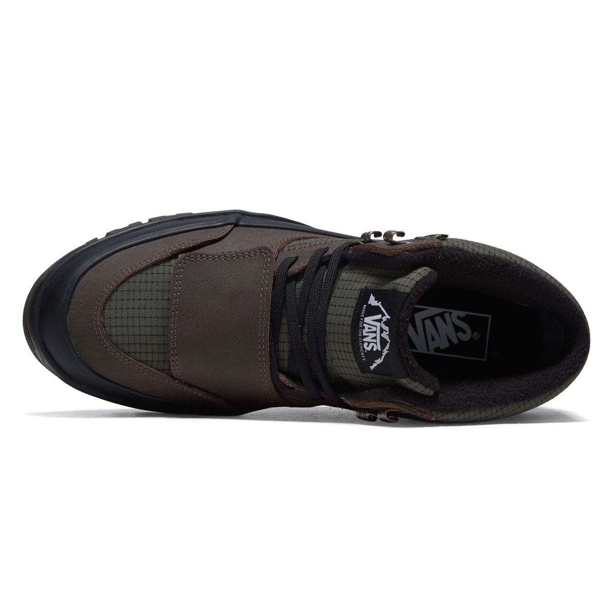 Vans Mountain Mid Gore-Tex Insulated MTE Shoes - Dark Green/Dark Brown image 3