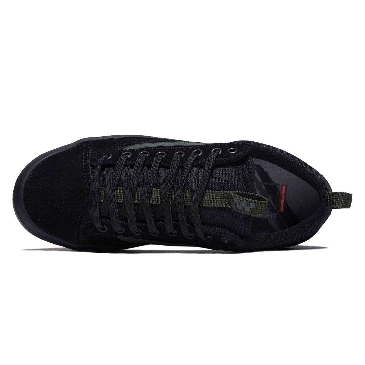 Vans Skate x Atiba Old Skool 36+ Shoes - Black/Dark Green image 3