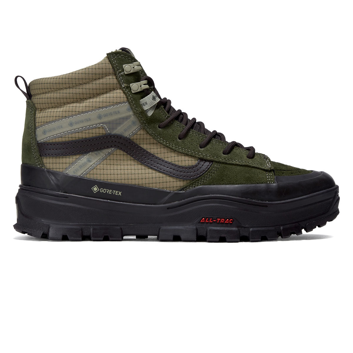 Vans Sk8-Hi Gore-Tex Insulated MTE Shoes - Dark Green/Dark Brown image 1