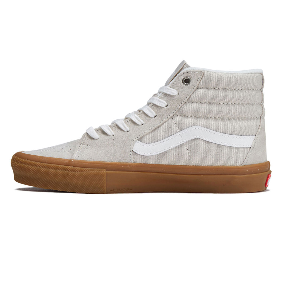 Vans Skate Sk8-hi Shoes - Light Grey/Gum image 2