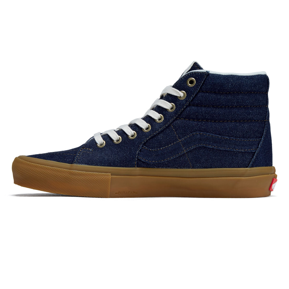 Vans Skate Sk8-Hi Shoes - Blue Denim image 2