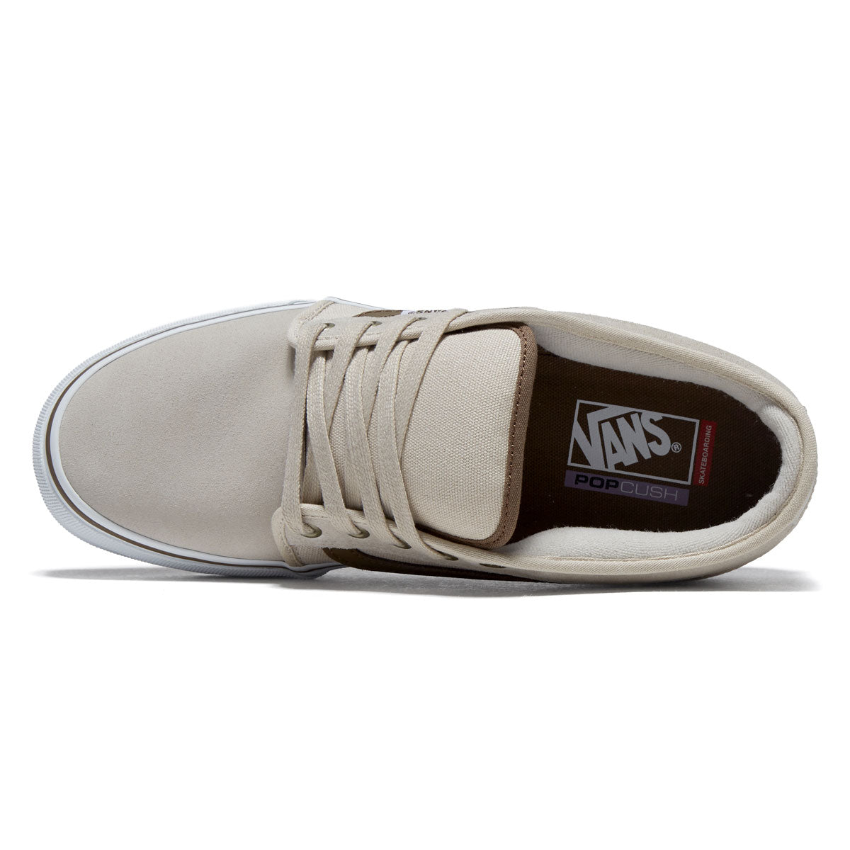 Vans Skate Chukka Low Sidestripe Shoes - Espresso/Khaki image 3