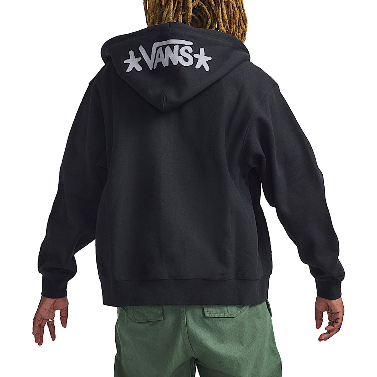 Vans Skate x Atiba Haze Zip Up Hoodie - Black image 2