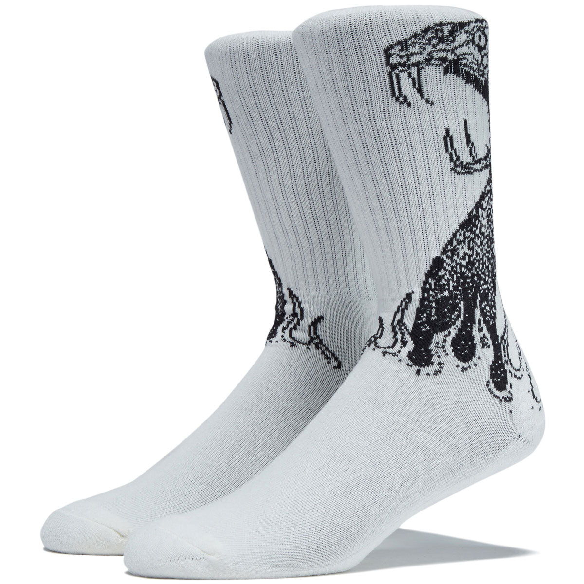 Vans Skate Mike G Snake Flame Crew Socks - Marshmallow image 1