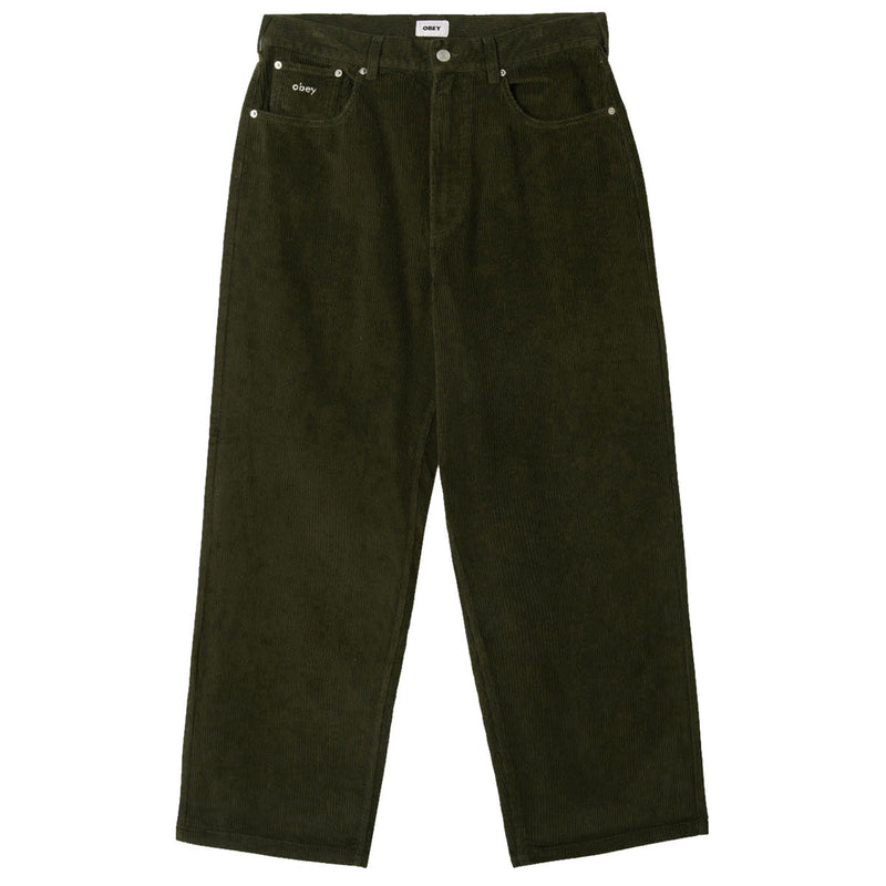 Obey Bigwig Baggy Corduroy Pants - Rosin