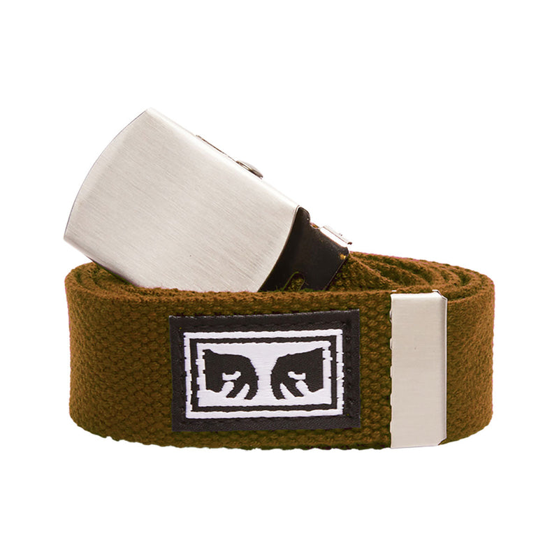 Obey Big Boy Web Belt - Brown Sugar