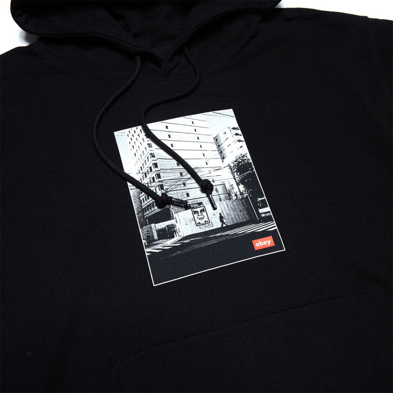 Obey Tokyo Photo Hoodie - Black