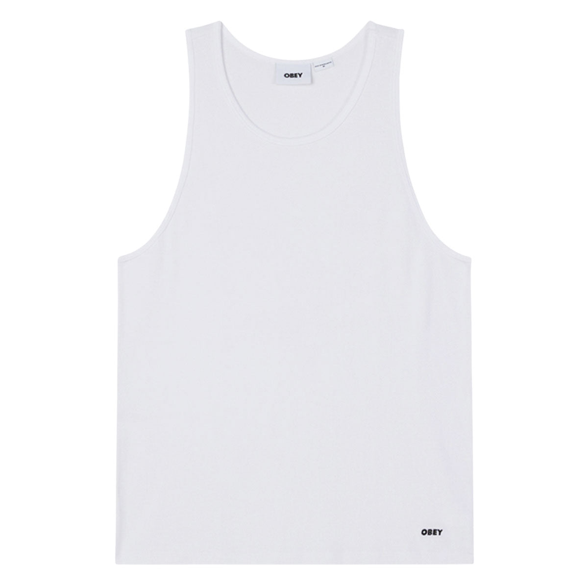Obey Standard Rib 2 Pack Of Tank Top - White image 1