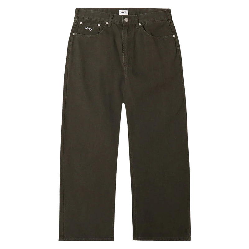Obey Bigwig Baggy Denim Jeans - Rosin