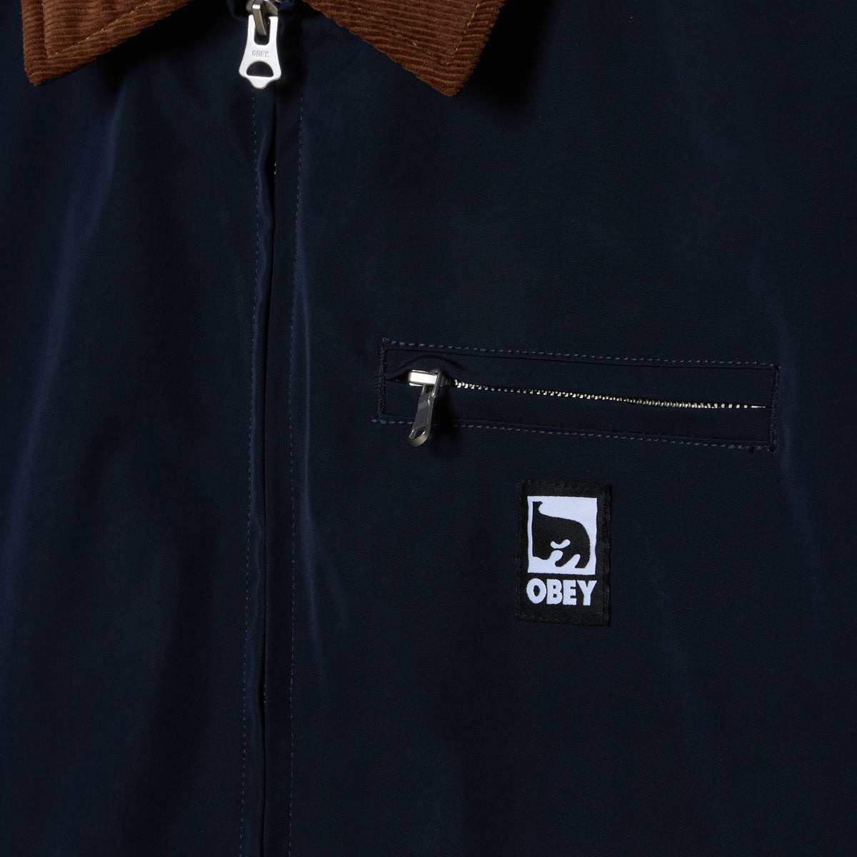Obey Elysian Jacket - Dark Navy image 2