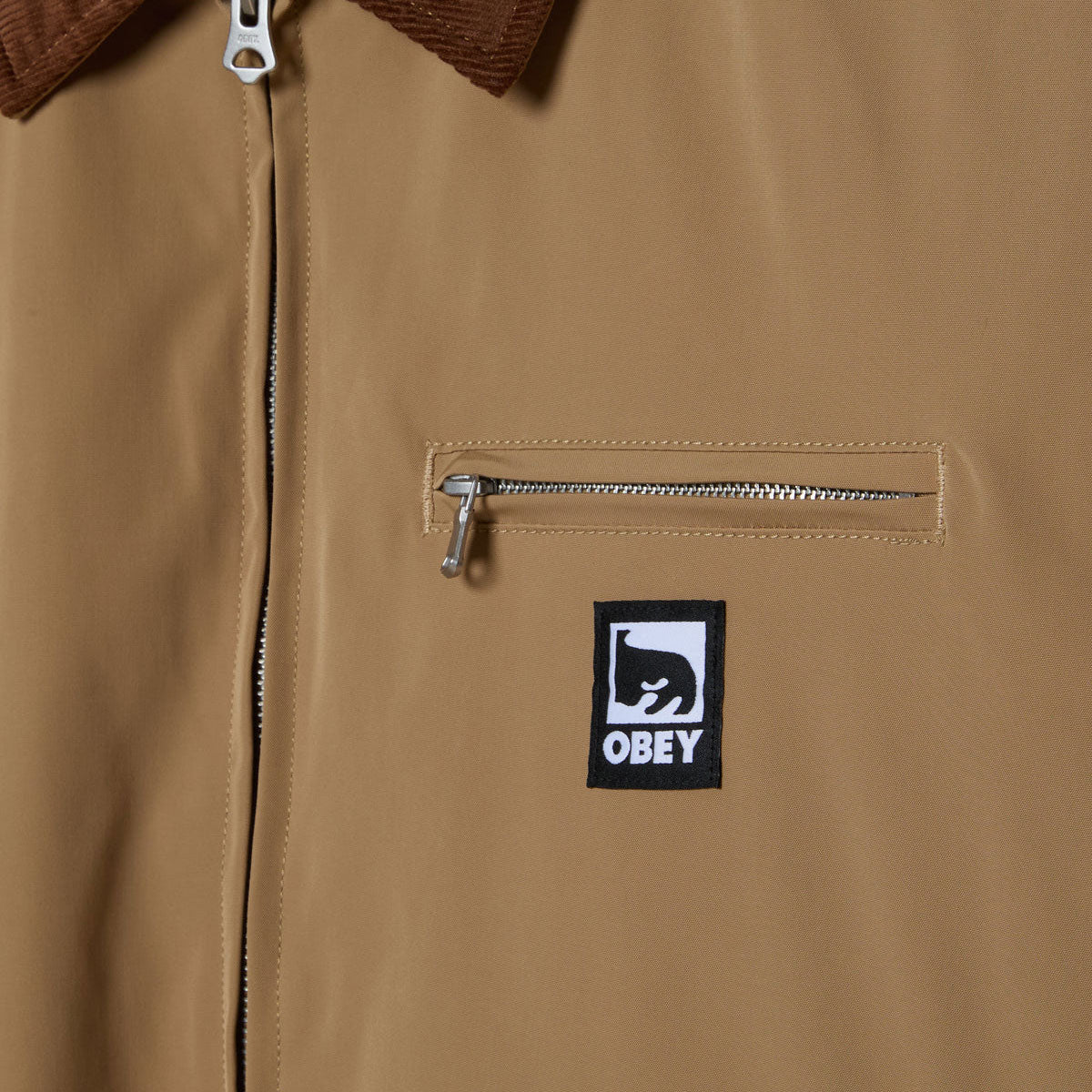Obey Elysian Jacket - Vintage Tan image 2