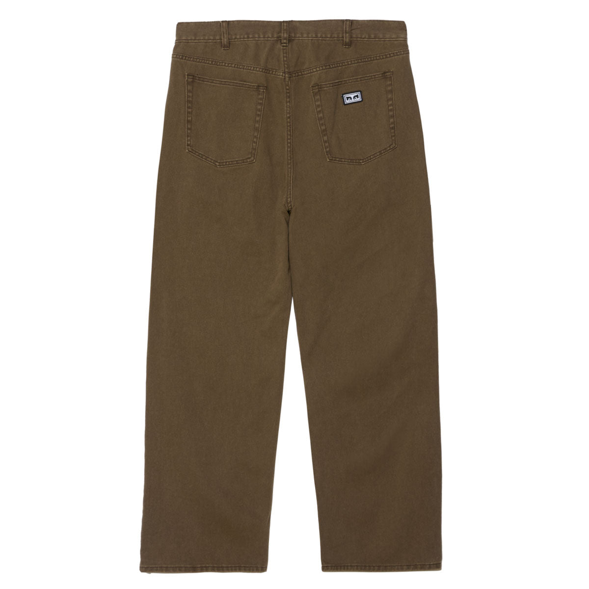 Obey Bigwig Baggy Denim Jeans - Wren Faded Wash image 2