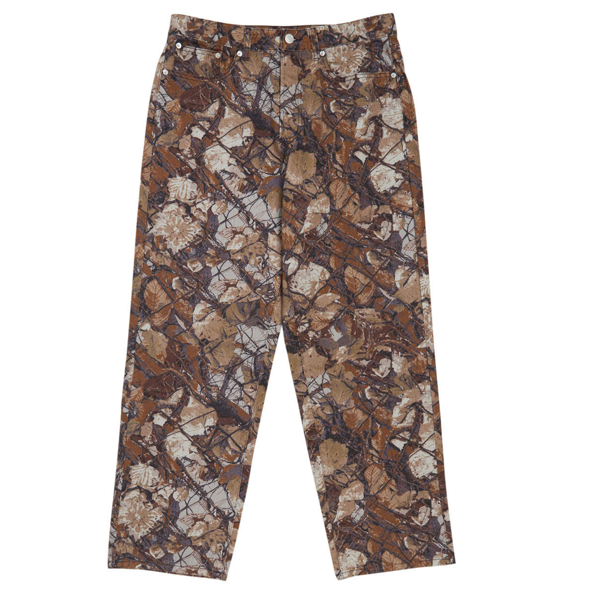 Obey Classic Baggy Denim Jeans - Fence Camo Multi image 1