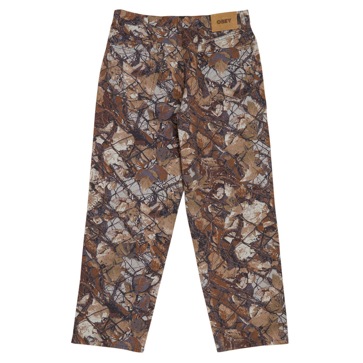 Obey Classic Baggy Denim Jeans - Fence Camo Multi image 2