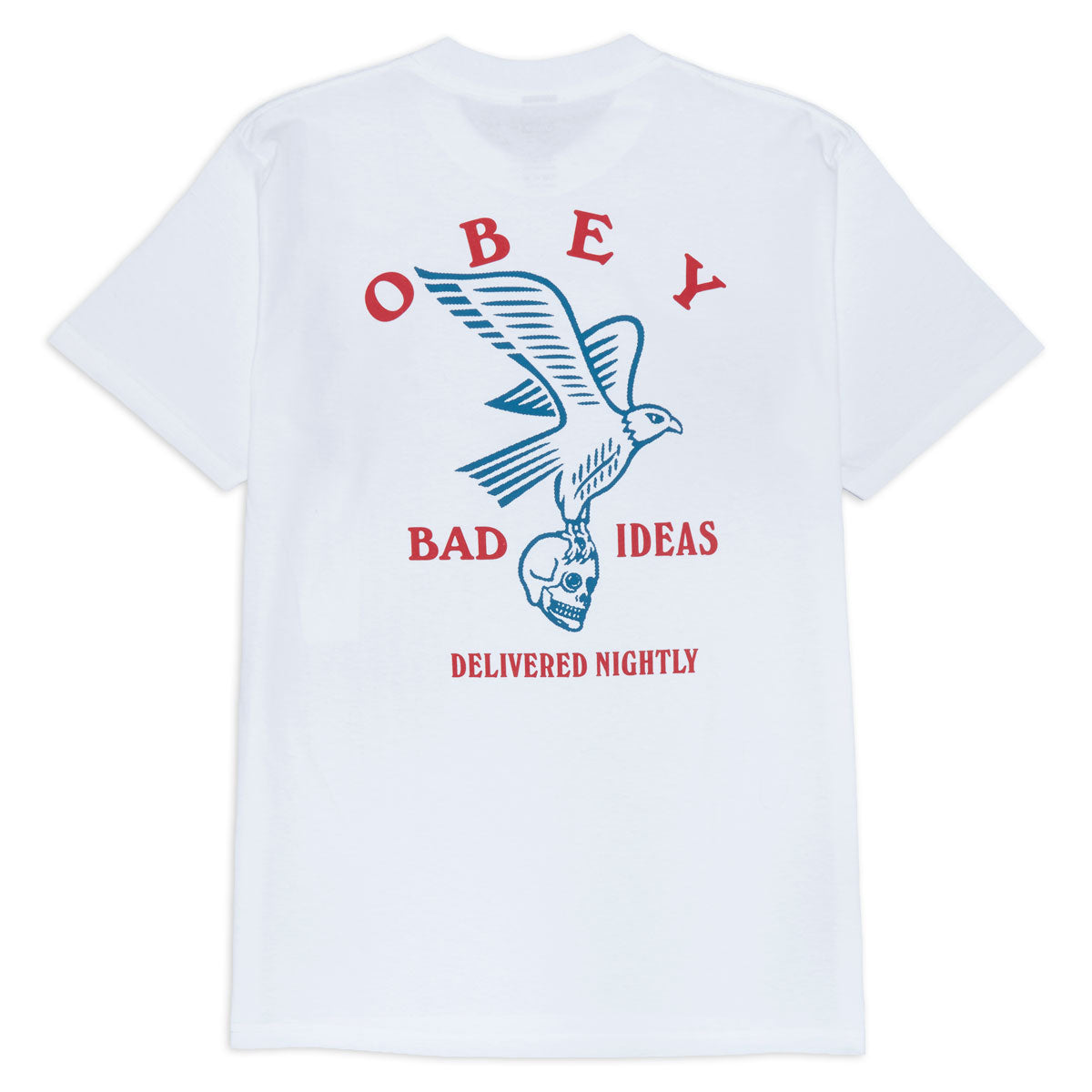 Obey Bad Ideas Eagle T-Shirt - White image 1
