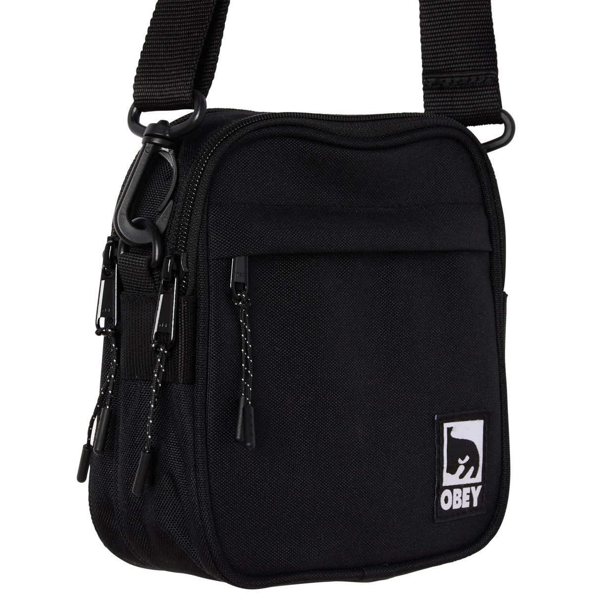 Obey Half Eye Crossbody Bag - Black image 4