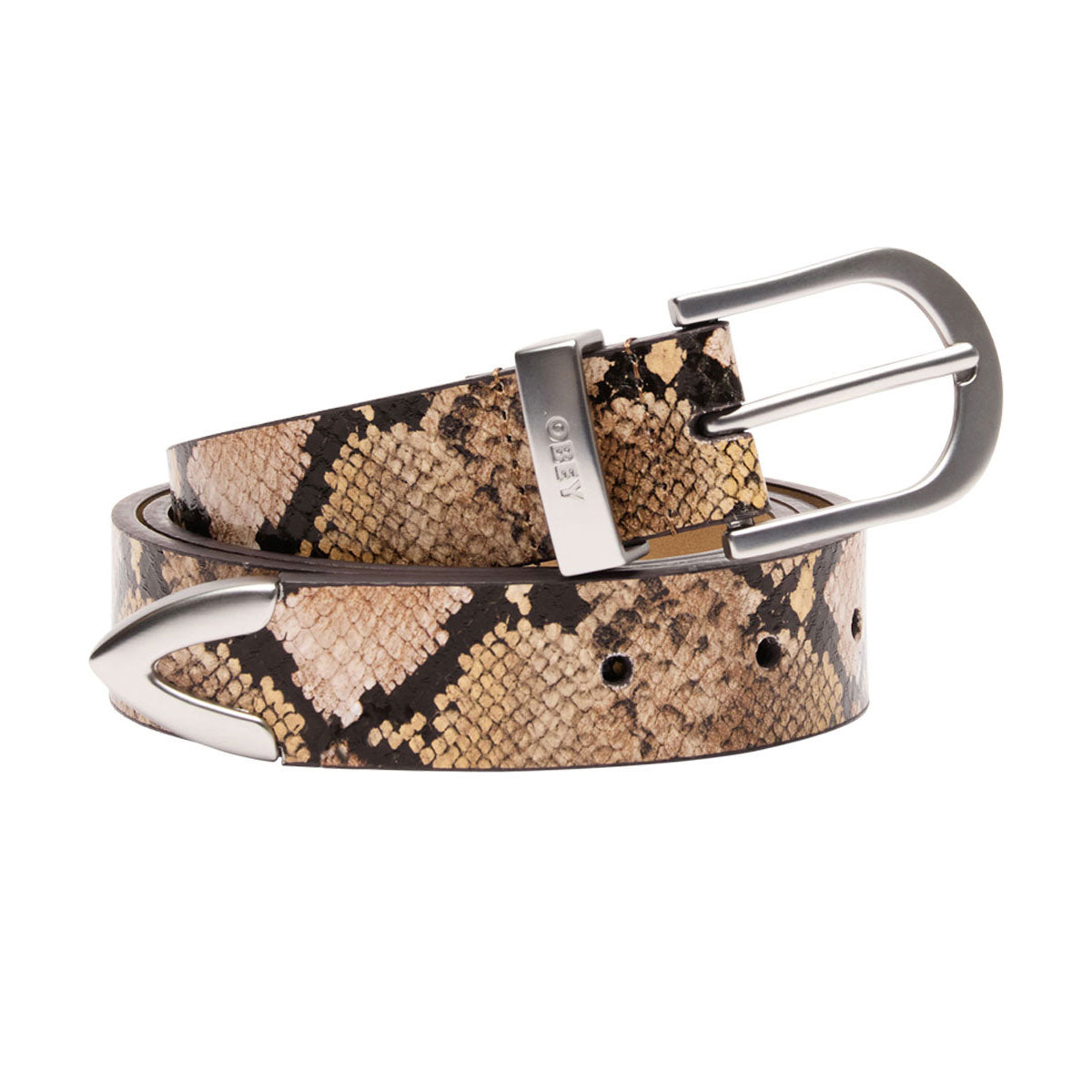 Obey Classic Leather Belt - Snake image 1